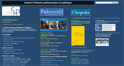 Desktop Screenshot of parlements.org